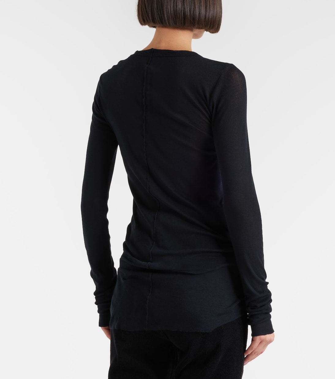 Cotton jersey top | Rick Owens