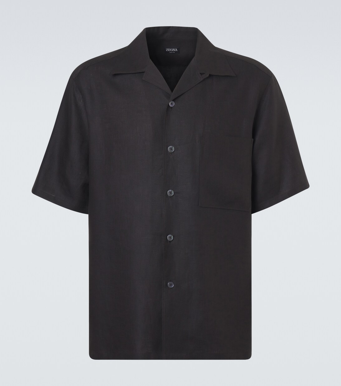 Camisa bowling de lino | Zegna