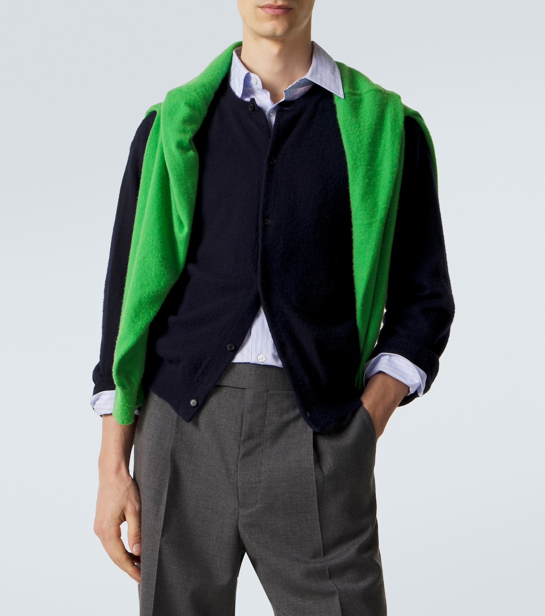 Cashmere and cotton cardigan | Auralee