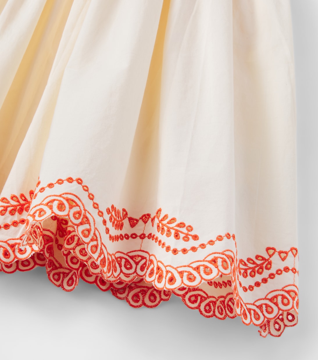 Clementine ruched cotton dress | Molo