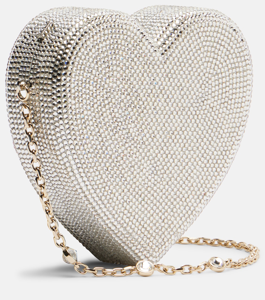 Heart Small crystal-embellished clutch | Judith Leiber Couture