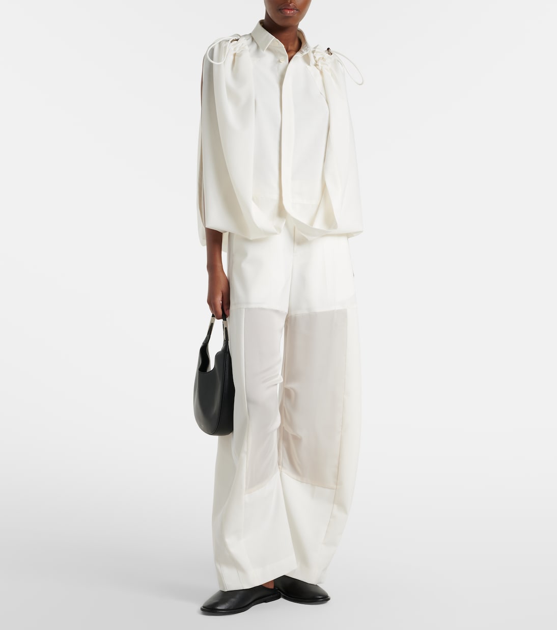 Gathered shirt | Sacai