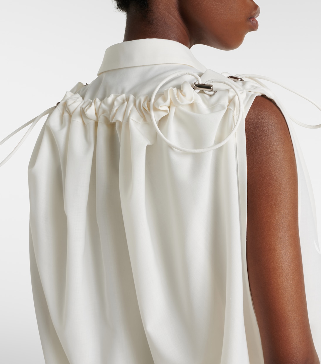 Gathered shirt | Sacai