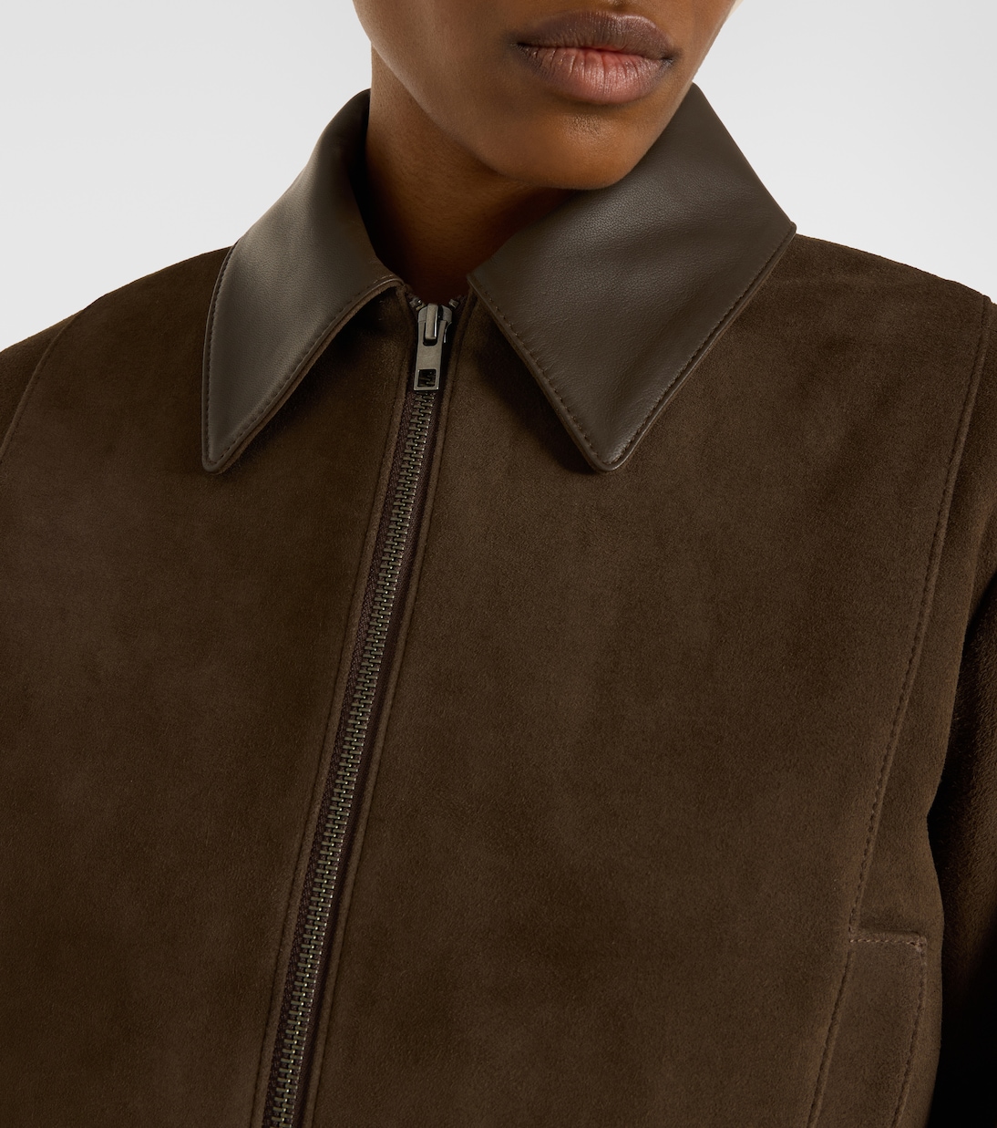 Veste blouson en daim | Vince