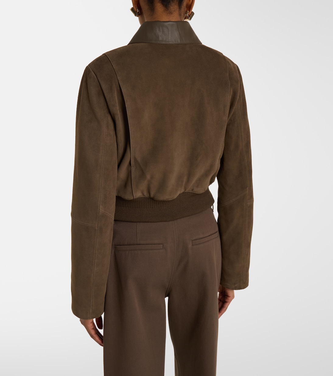 Veste blouson en daim | Vince