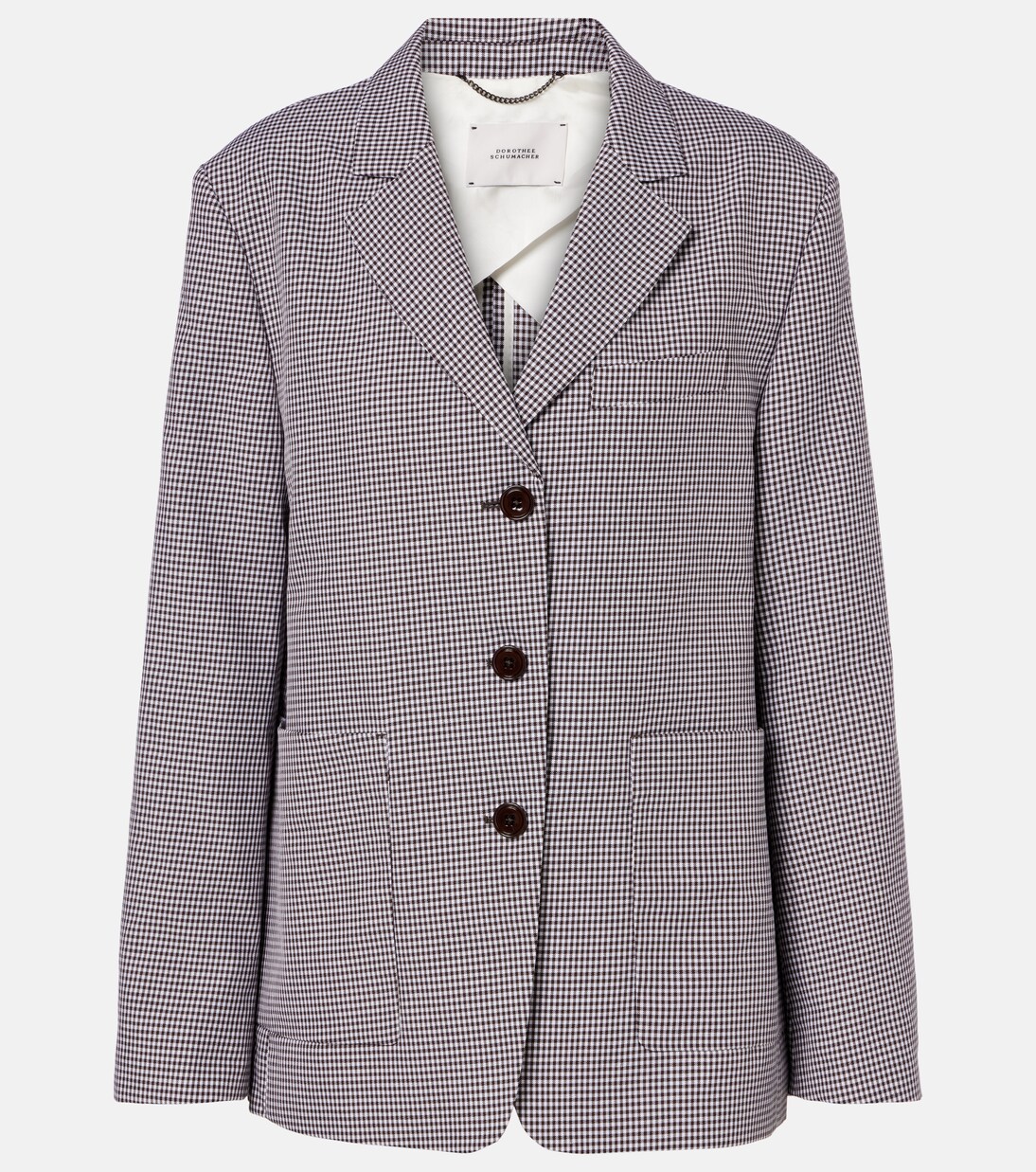 Checked blazer | Dorothee Schumacher