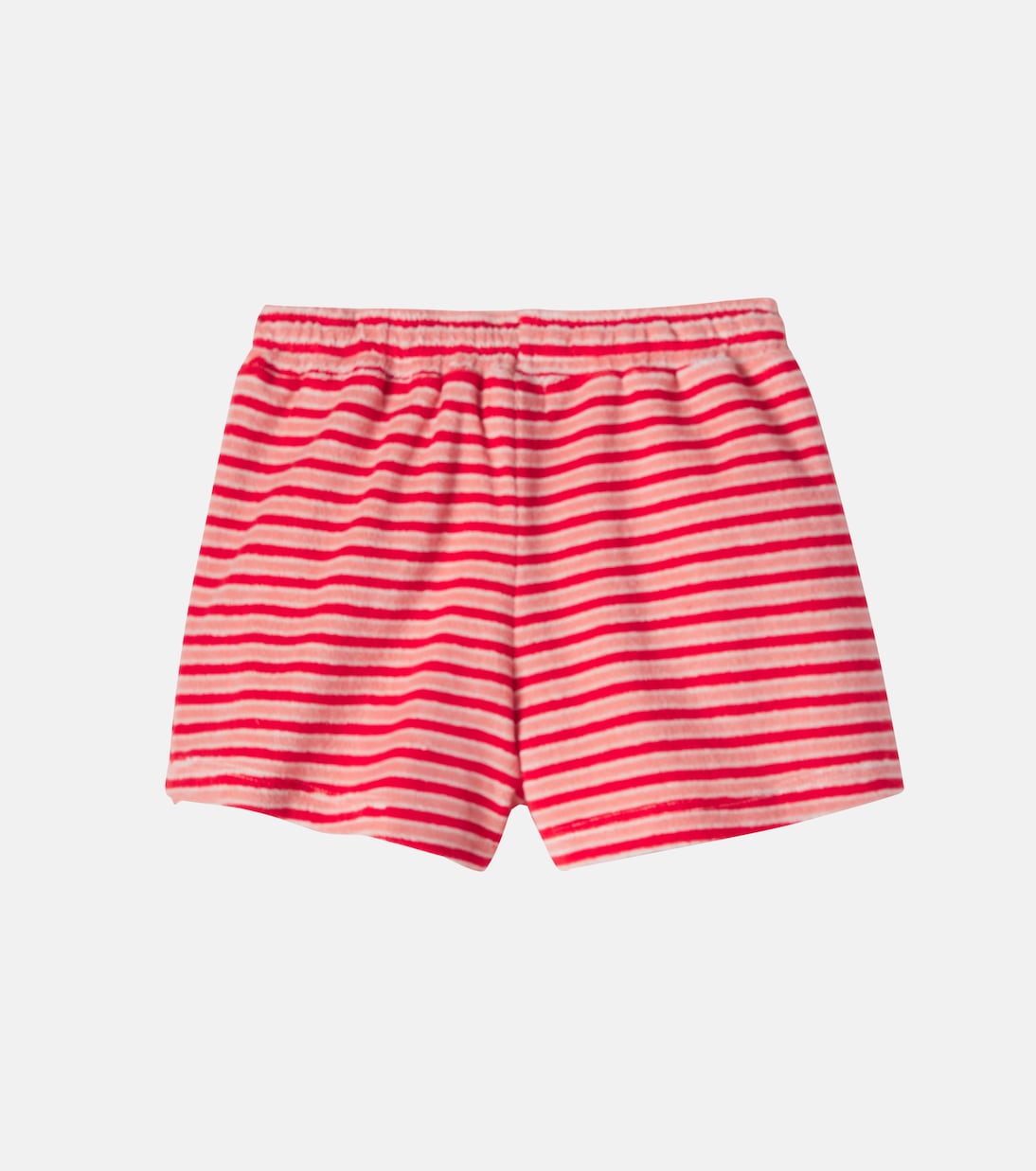 Root striped cotton-blend terry shorts | Cozmo