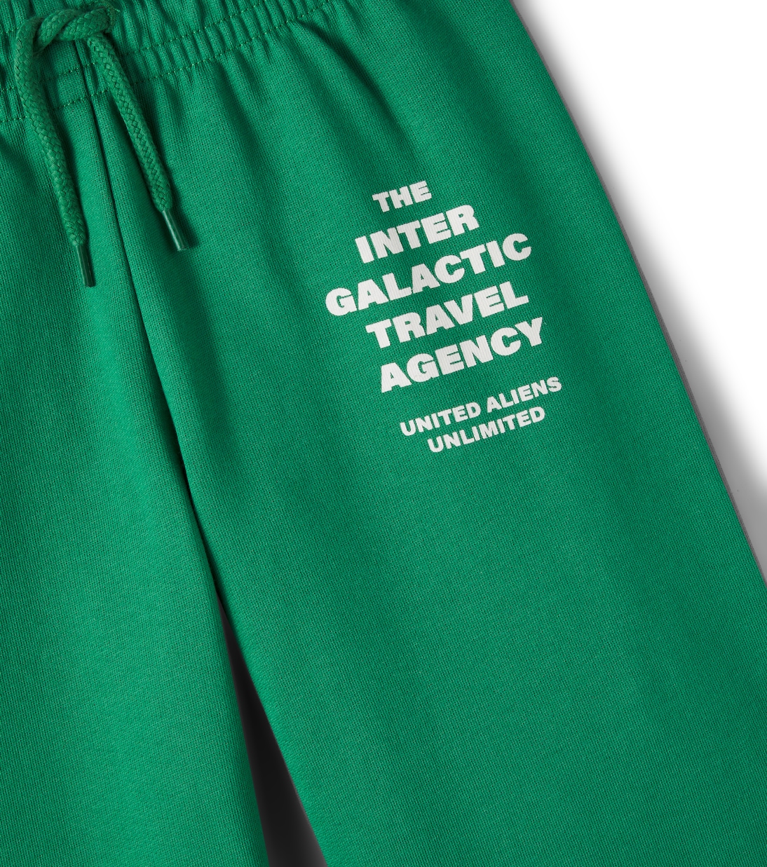 Printed cotton jersey sweatpants | Mini Rodini