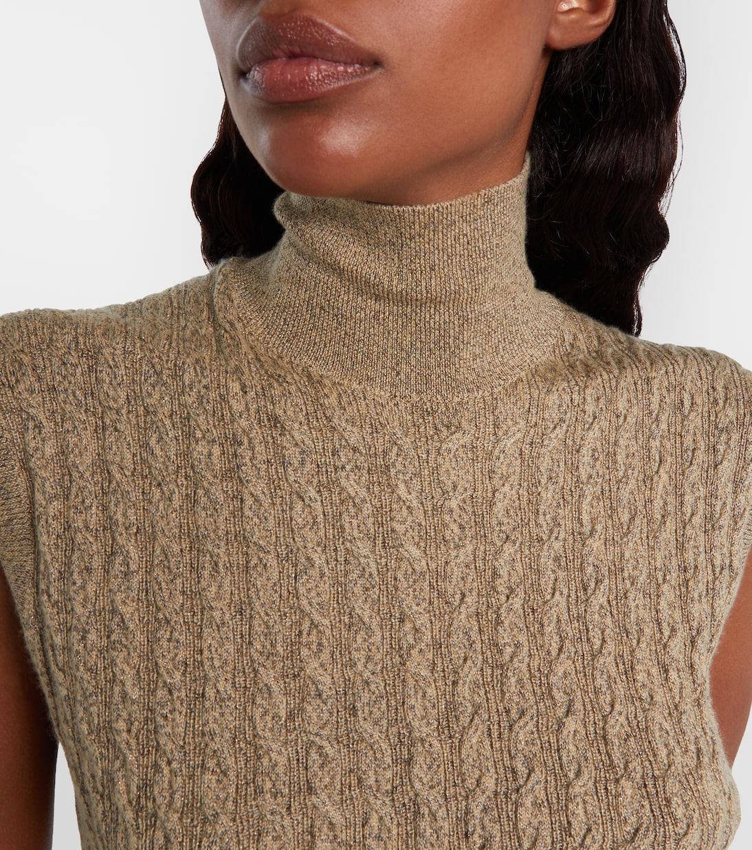 Bihar cable-knit sweater vest | Loro Piana
