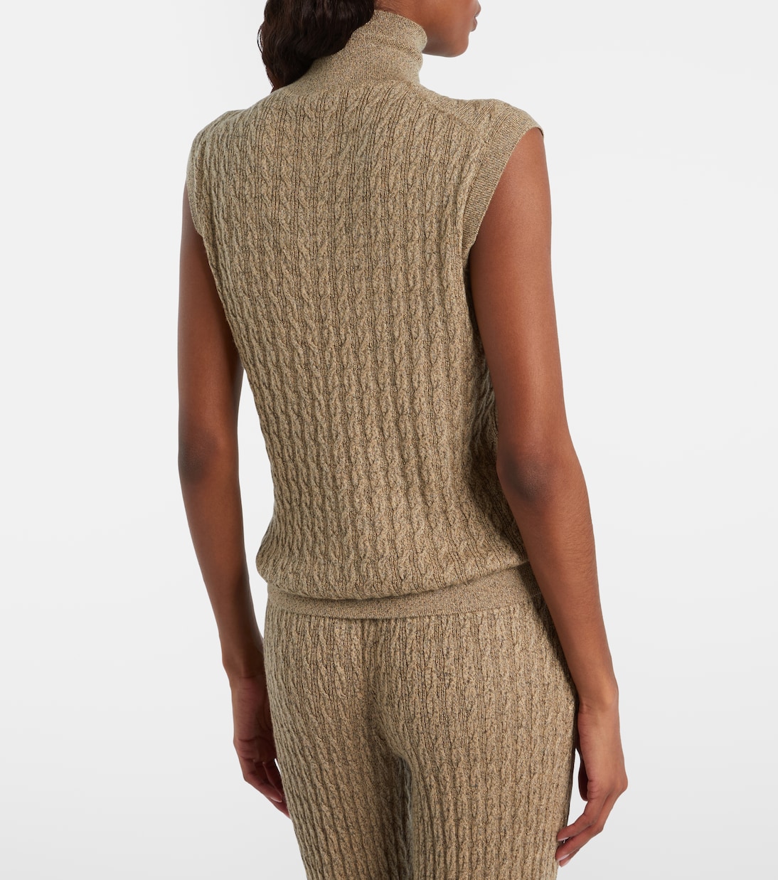 Bihar cable-knit sweater vest | Loro Piana