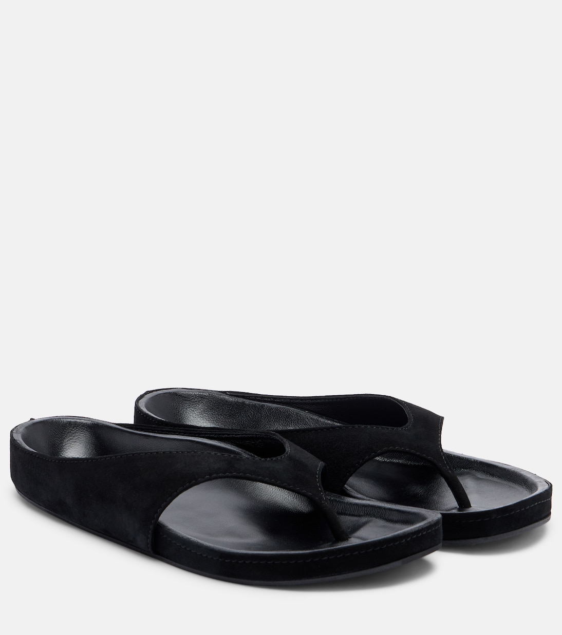 Yaga suede thong sandals | JUDE
