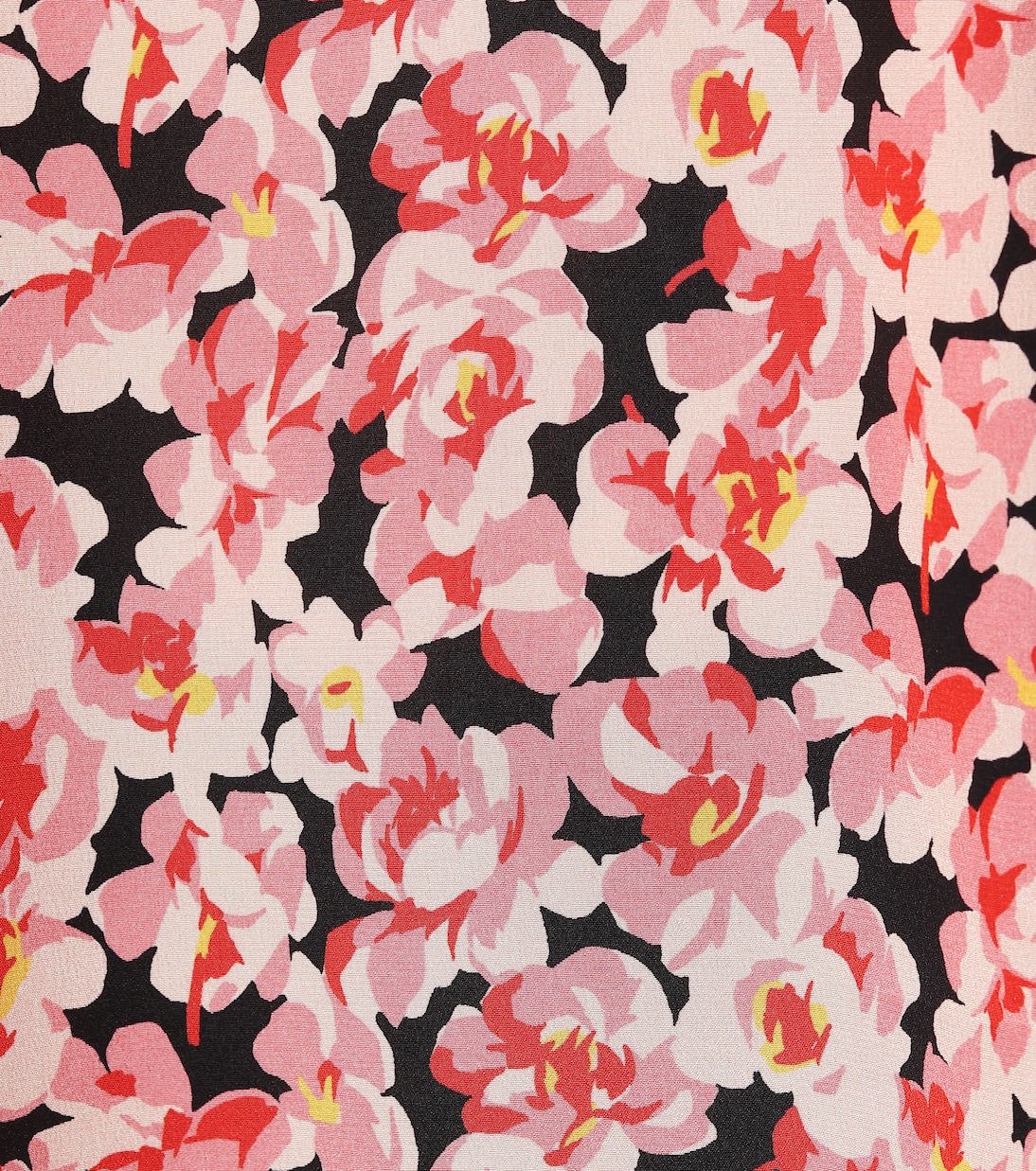 Top a stampa floreale in seta | Stella McCartney