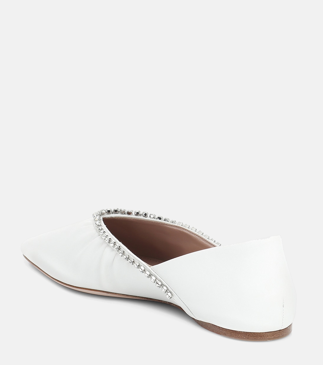 Embellished balllet flats | Miu Miu