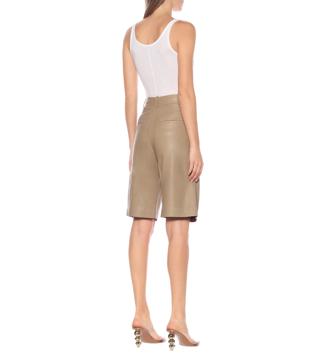 Shorts aus Leder | Vince