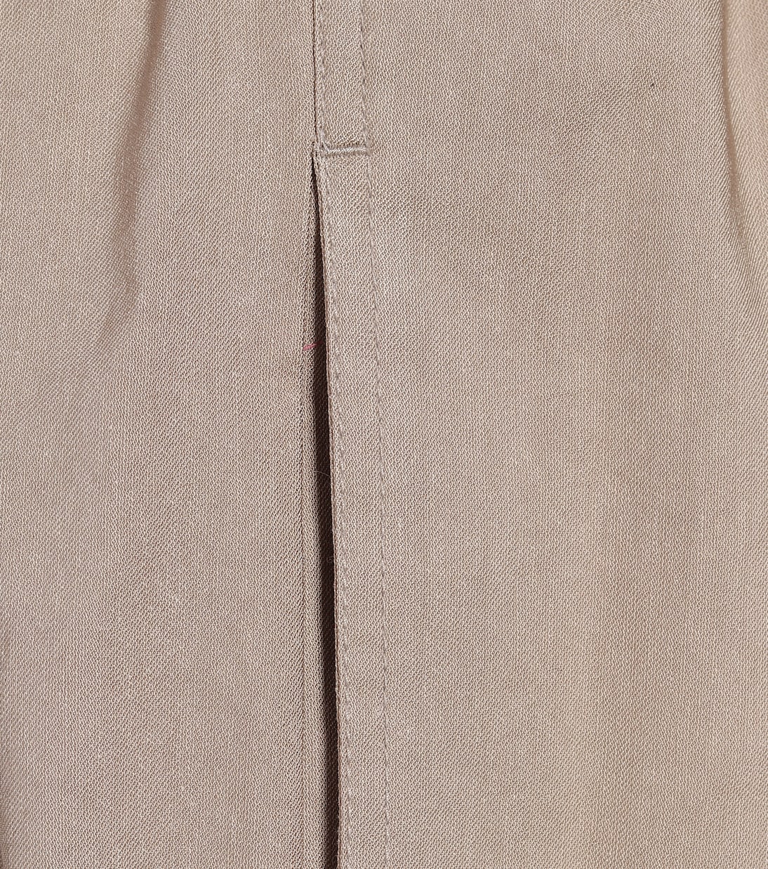 Wide-leg paperbag pants | LOW CLASSIC