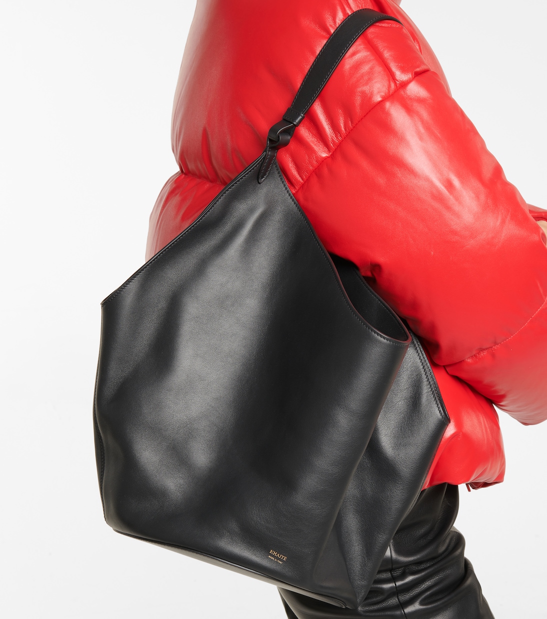 Cabas Medium Lotus en cuir | Khaite