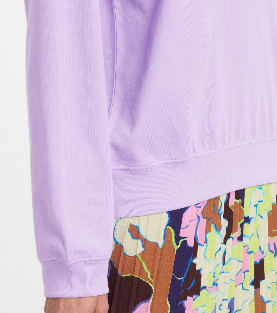 Cotton jersey sweatshirt | Dries Van Noten