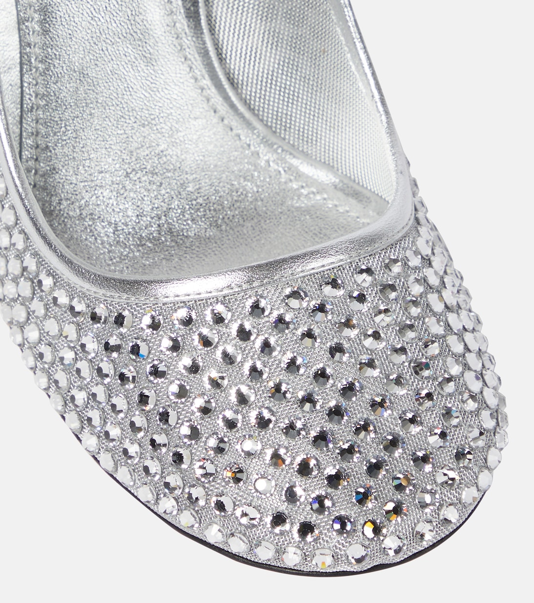 Pumps Mary Jane con cristalli | Miu Miu