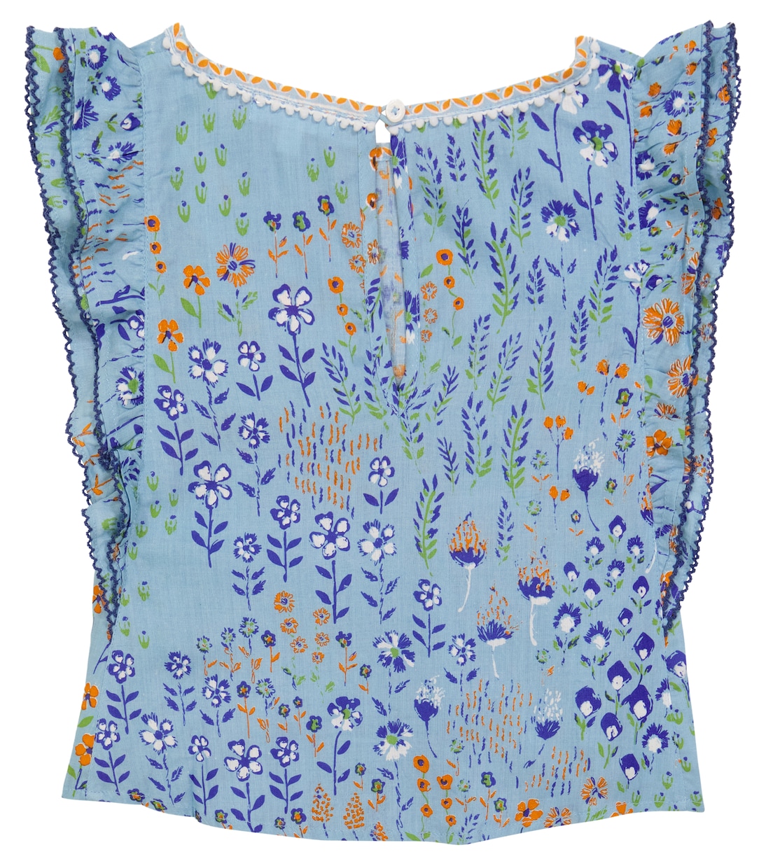 Bedruckte Bluse Amber | Poupette St Barth Kids