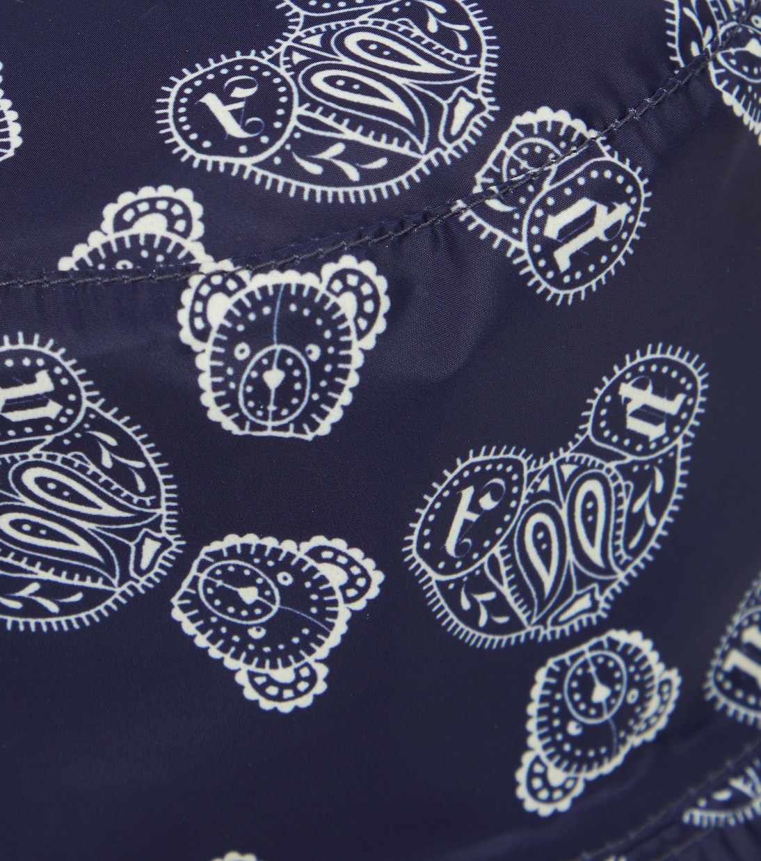 Paisley Teddy Bear bucket hat | Palm Angels Kids