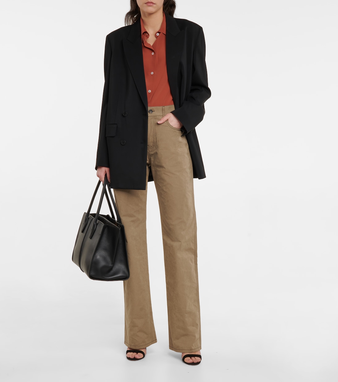Gerade High-Rise-Hose | Tod's