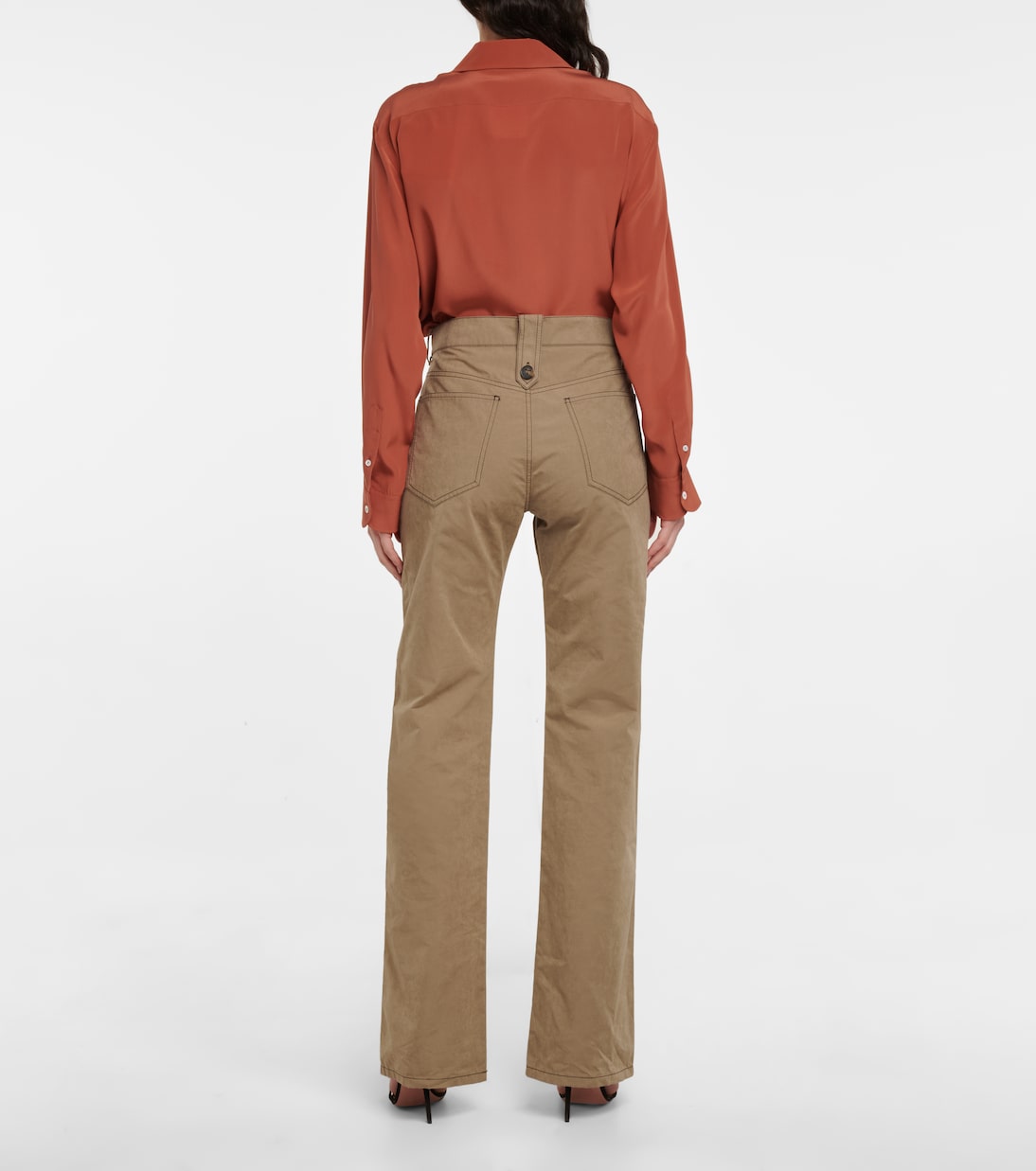 Gerade High-Rise-Hose | Tod's