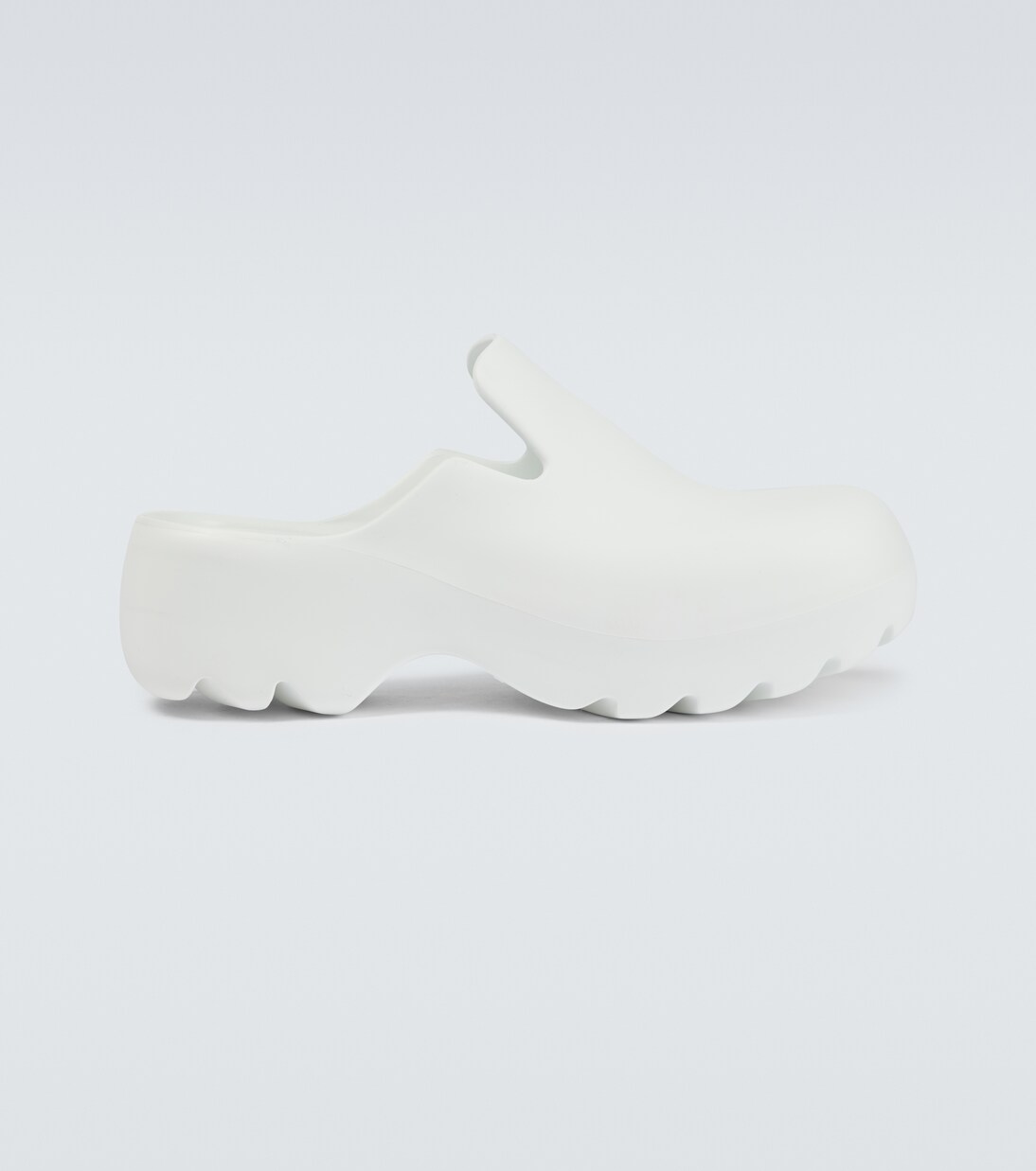 Flash rubber sandals in white - Bottega Veneta | Mytheresa
