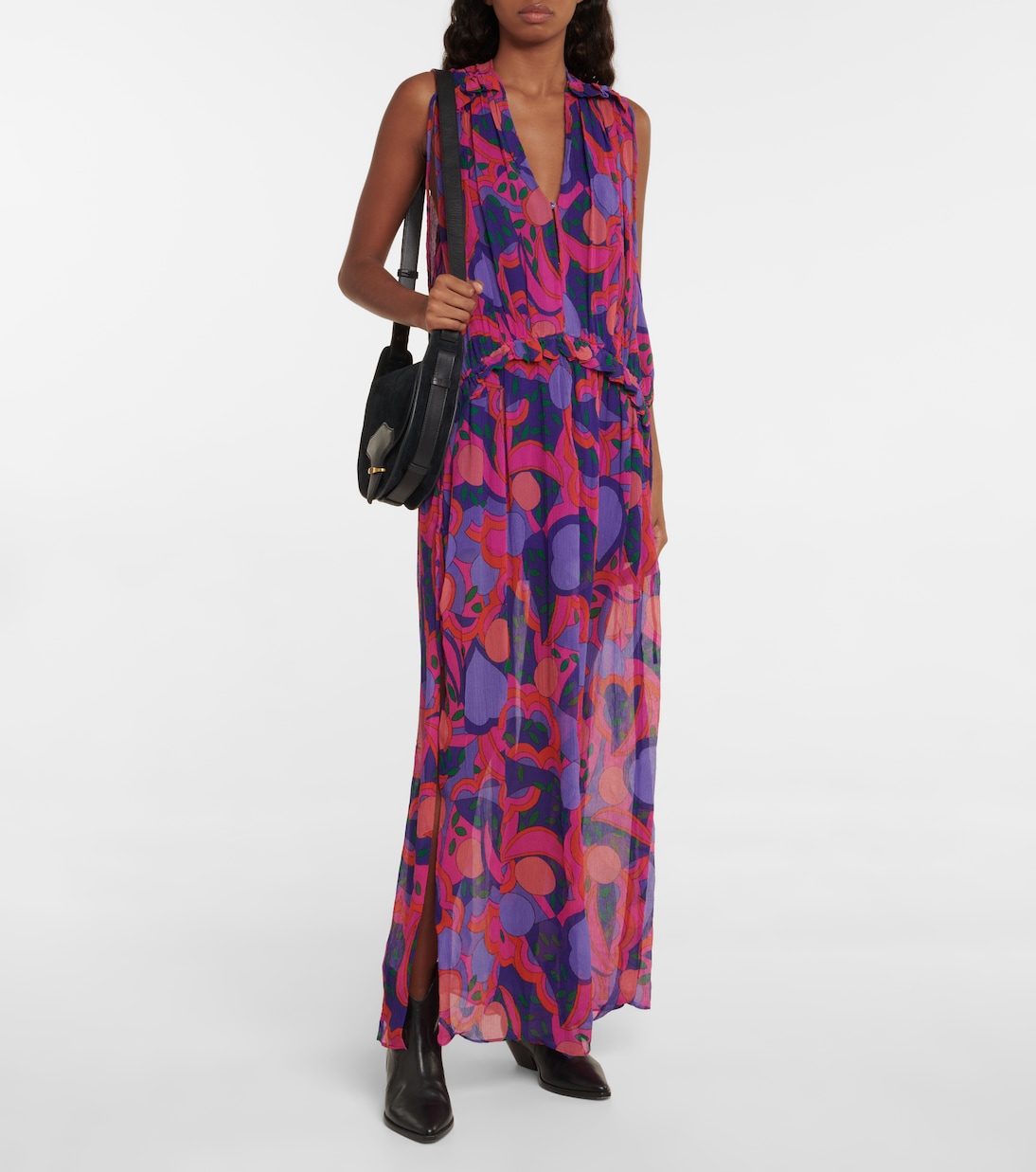 Maxikleid Alsaw aus Seidenchiffon | Isabel Marant