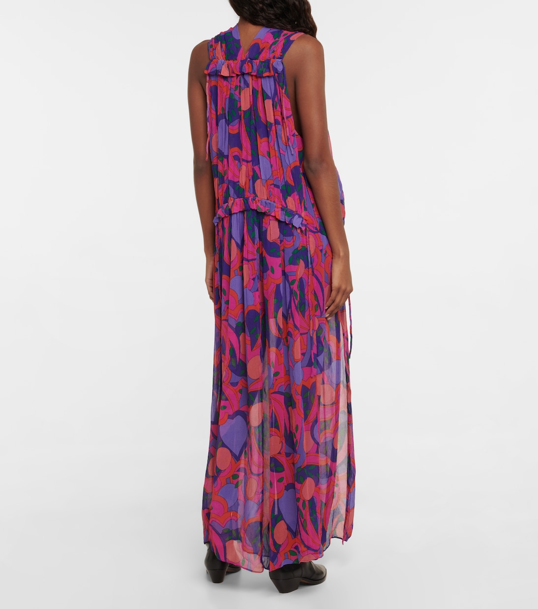 Maxikleid Alsaw aus Seidenchiffon | Isabel Marant