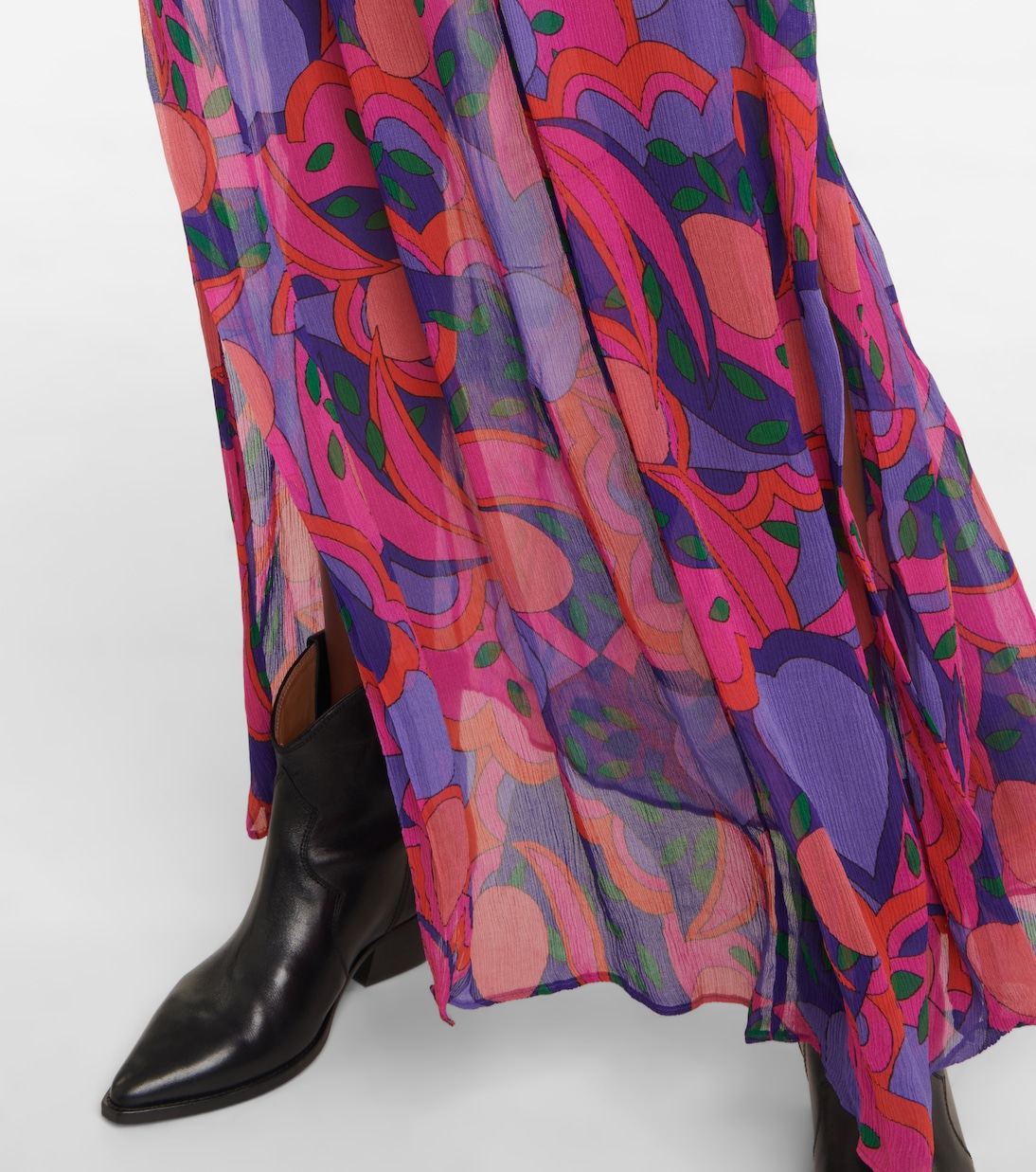 Maxikleid Alsaw aus Seidenchiffon | Isabel Marant