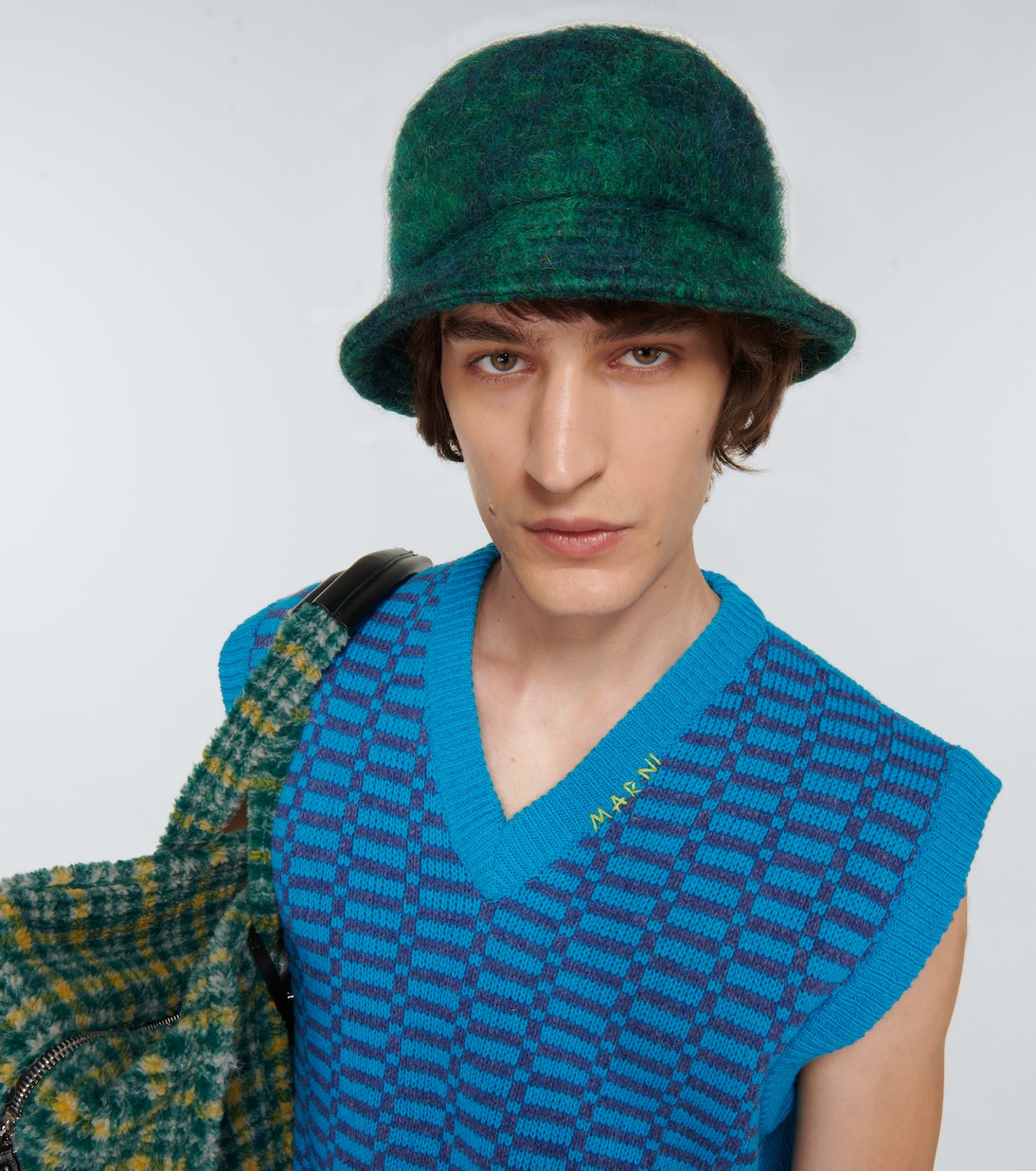 Cappello da pescatore in misto lana | Marni