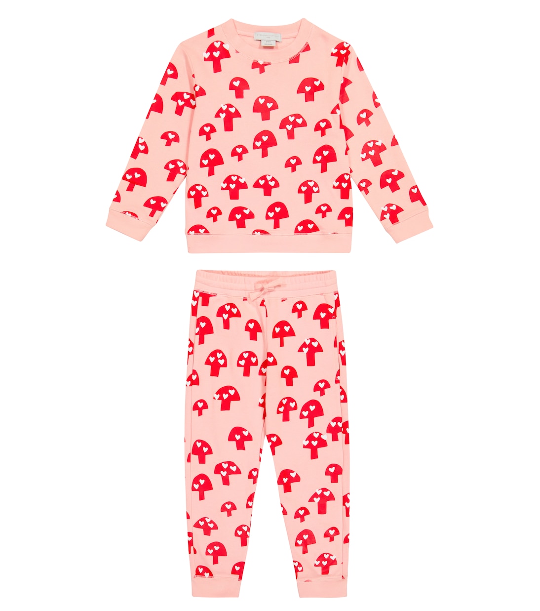 Printed sweatshirt and sweatpants set | Stella McCartney Kids