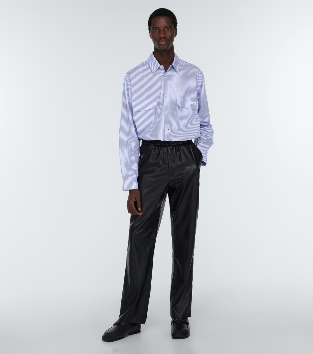 Maven OKOBOR™ alt-leather pants | Nanushka