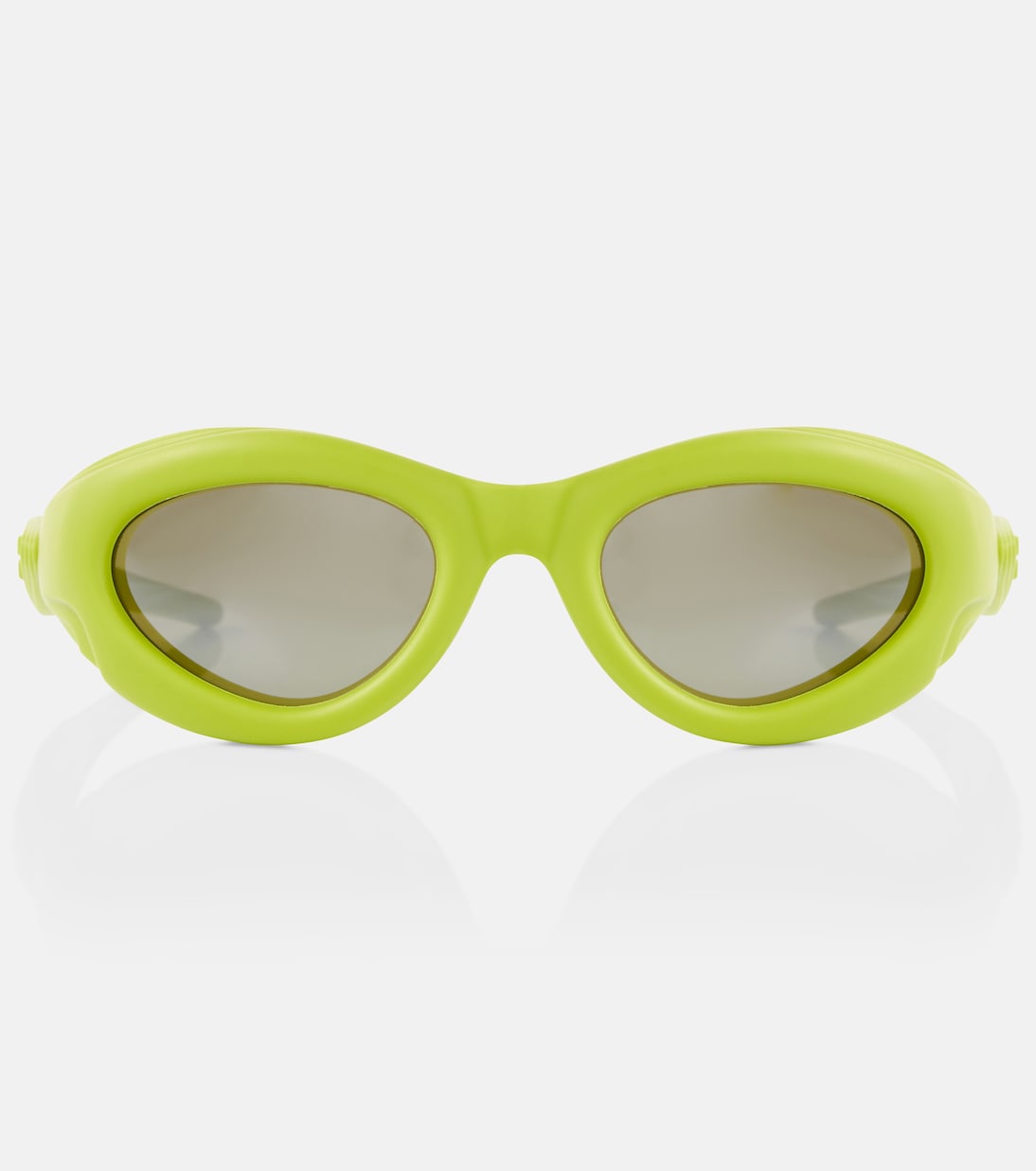 Lunettes de soleil ovales en acétate | Bottega Veneta