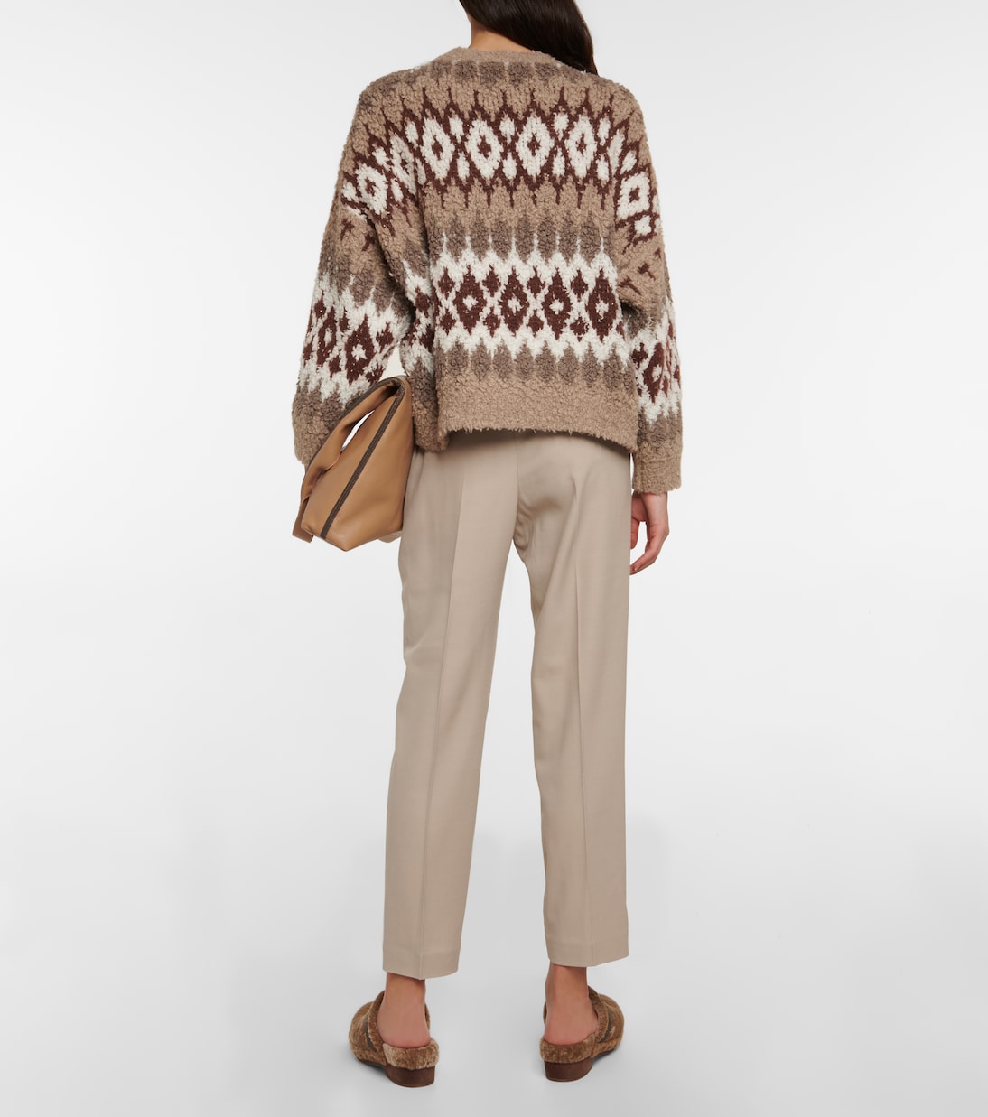 Jersey en mezcla de cachemir | Brunello Cucinelli