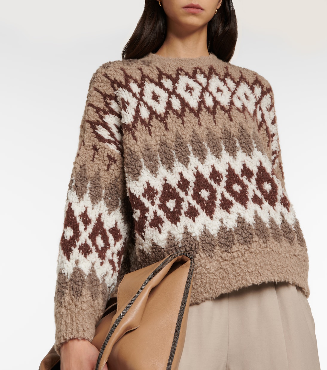 Jersey en mezcla de cachemir | Brunello Cucinelli