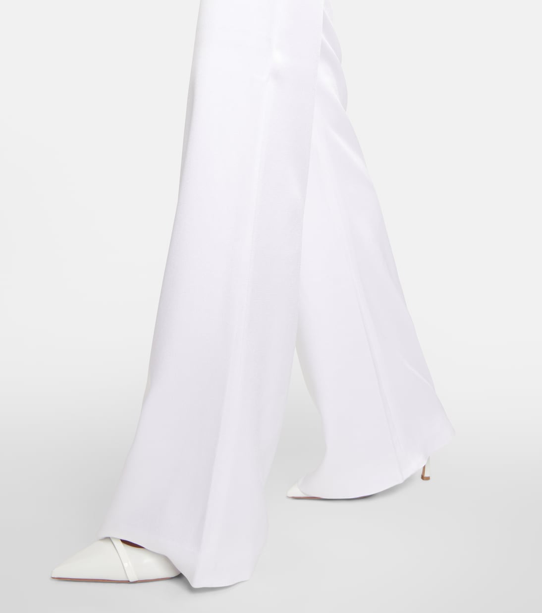 Pantalon de mariée ample à taille haute | Galvan