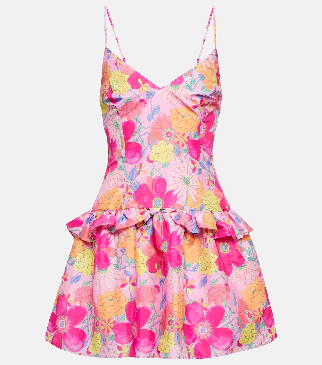 Fabienne ruffled minidress | LoveShackFancy
