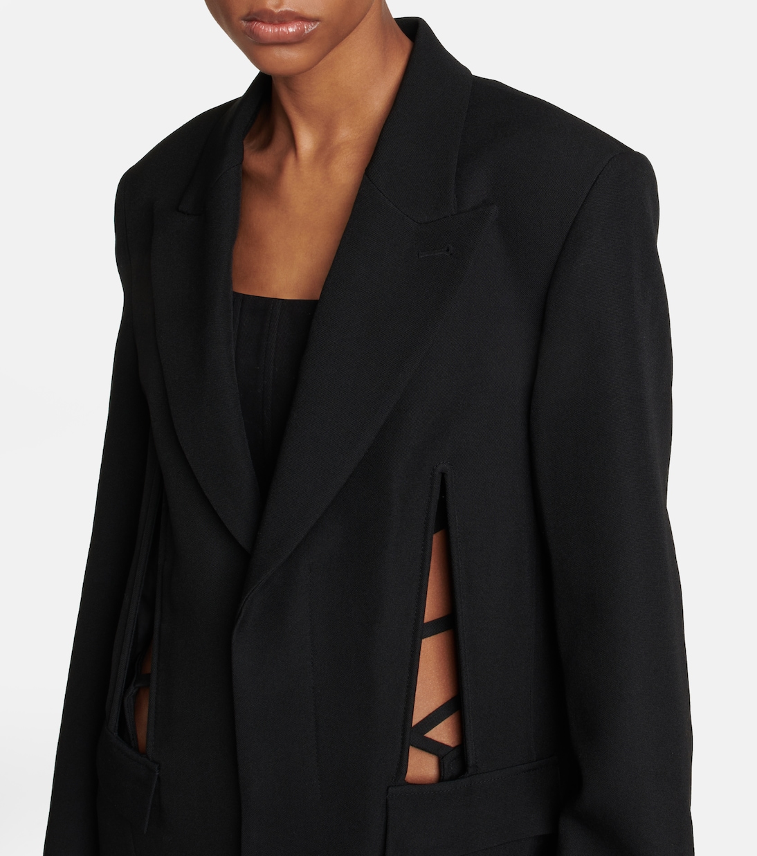 Blazer en laine mélangée | Dion Lee