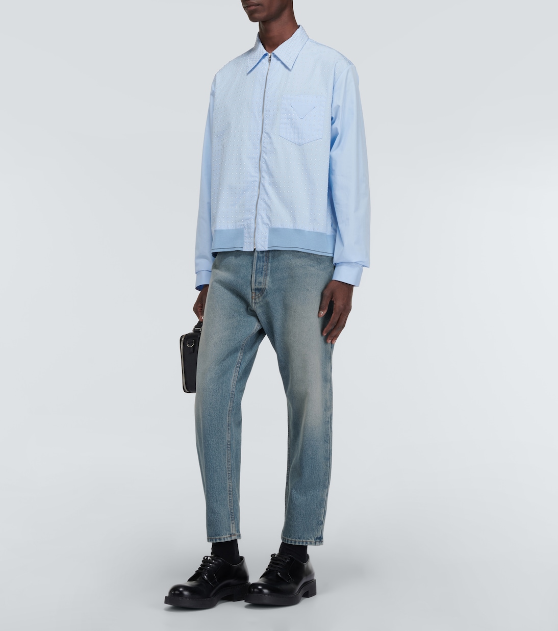 Jeans tapered distressed | Prada