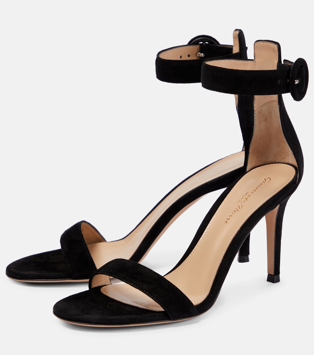 Sandales Portofino 85 en daim | Gianvito Rossi