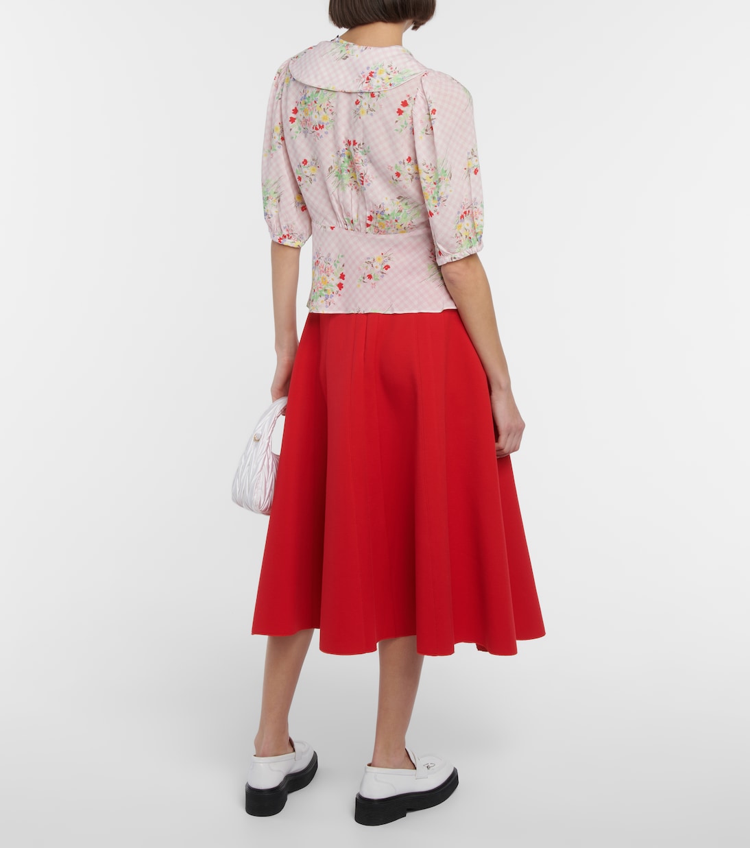 Bedruckte Bluse Warner | Rixo