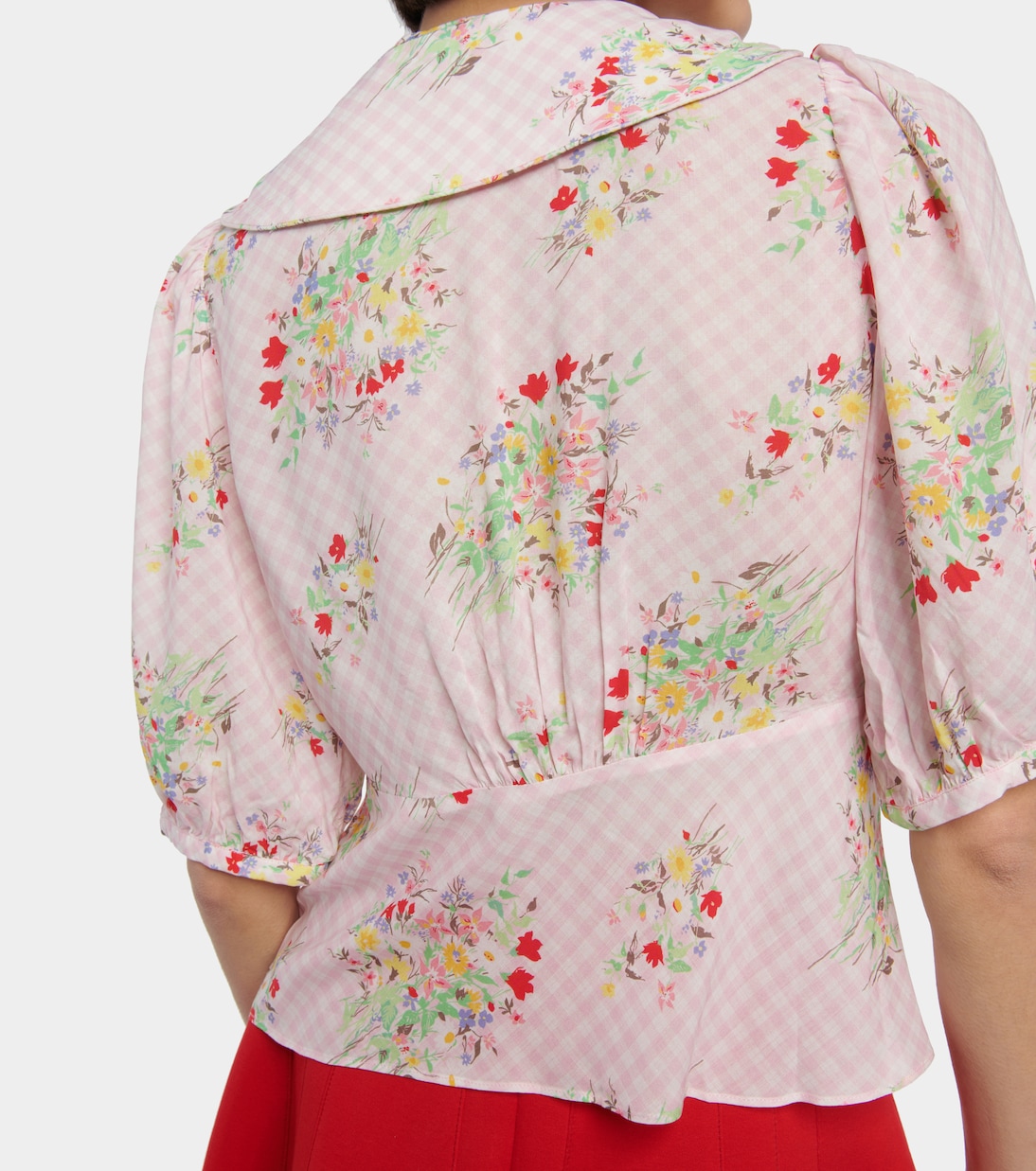 Bedruckte Bluse Warner | Rixo