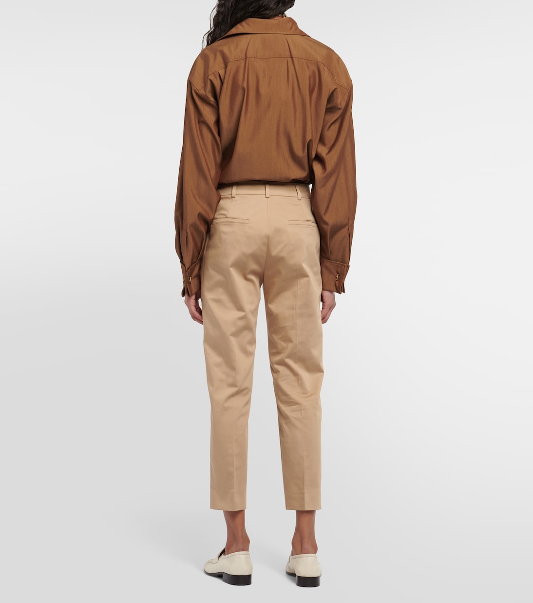 Lince slim cotton pants | Max Mara