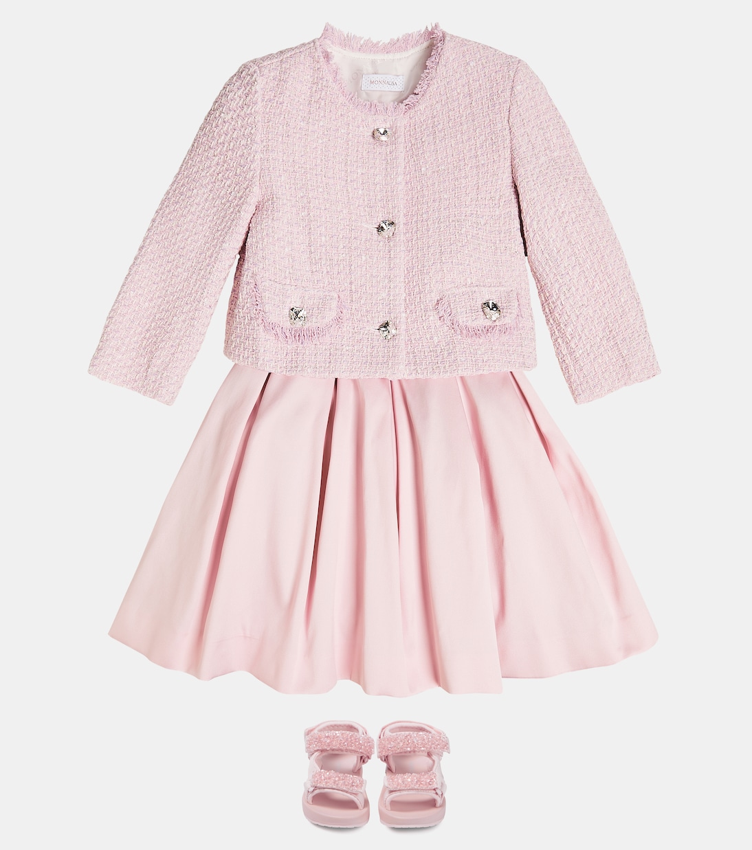 Giacca in tweed con lamé | Monnalisa