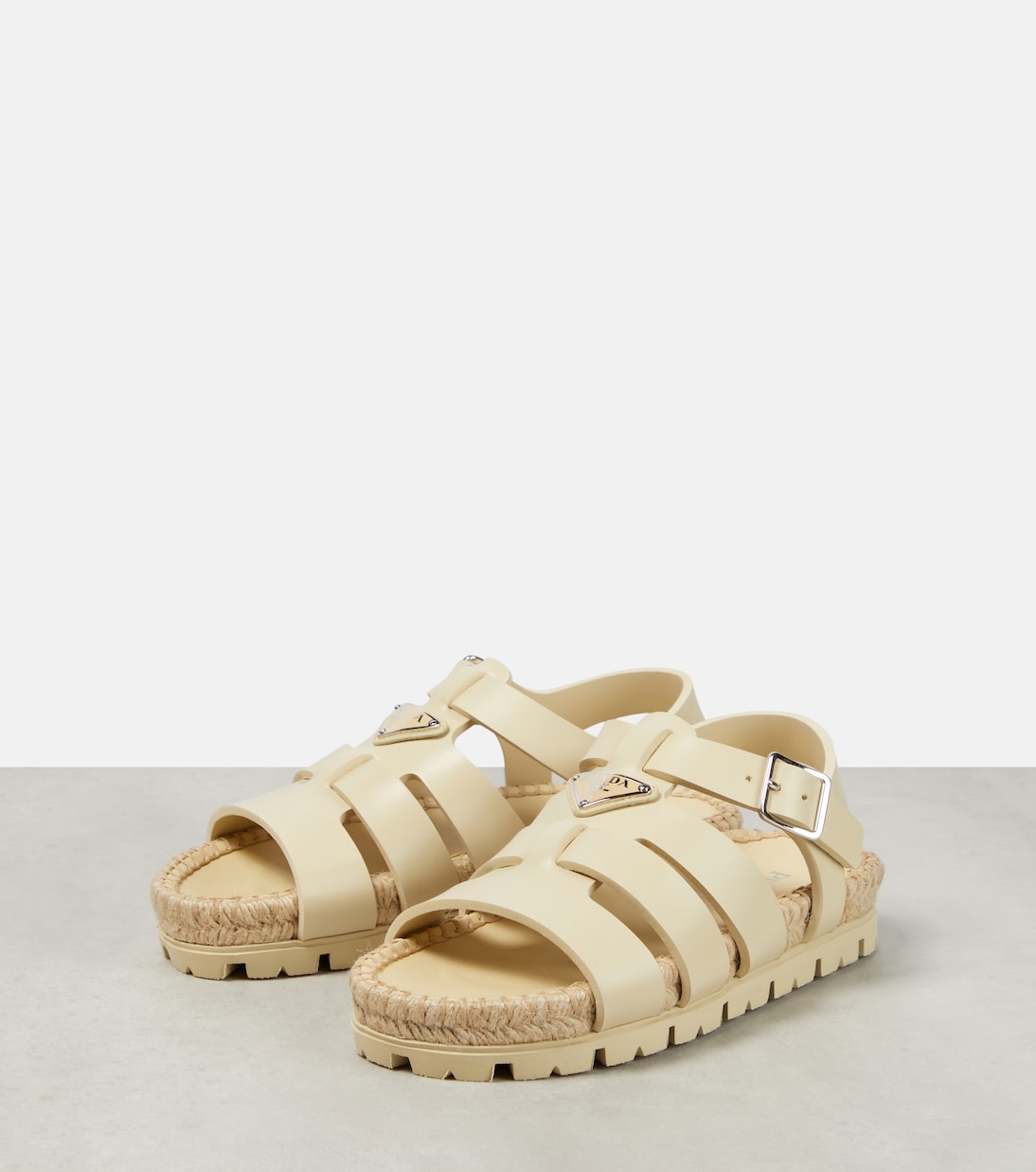 Sandales en caoutchouc | Prada
