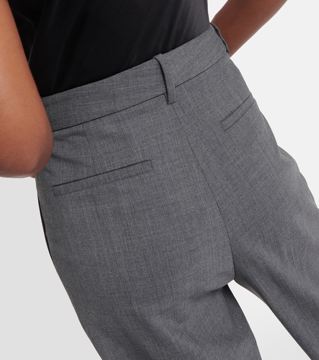 Flavie wool-blend wide-leg pants | Nili Lotan