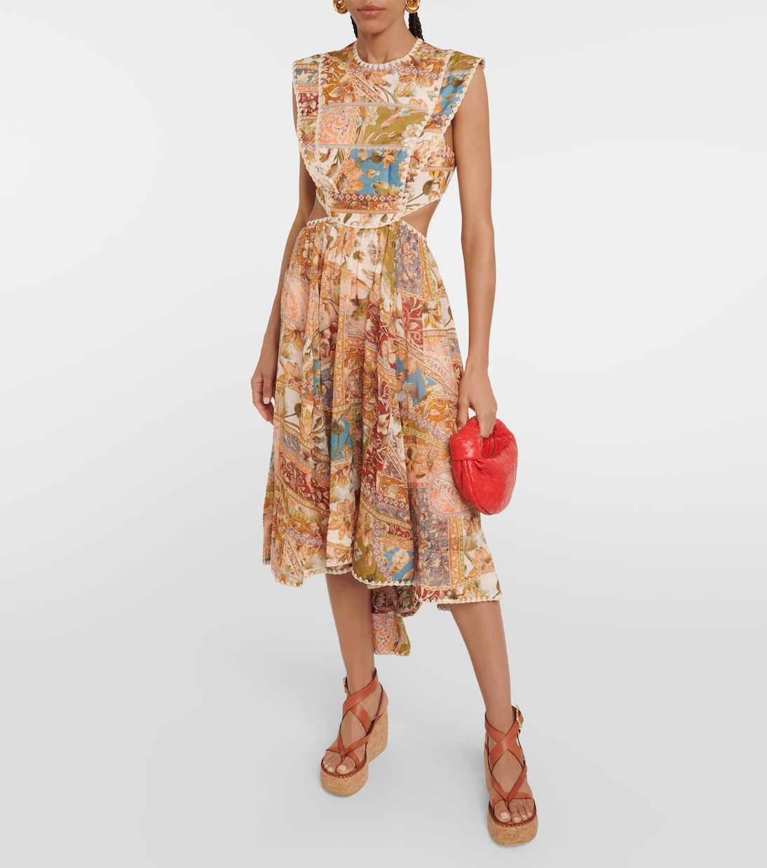 Miniabito Chintz in ramia | Zimmermann