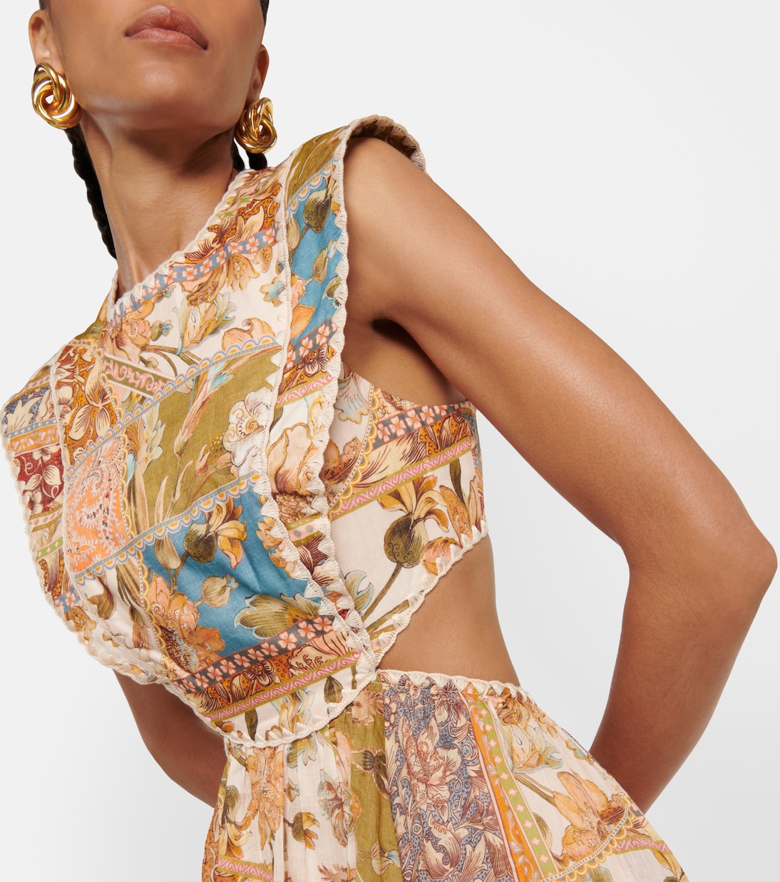 Miniabito Chintz in ramia | Zimmermann
