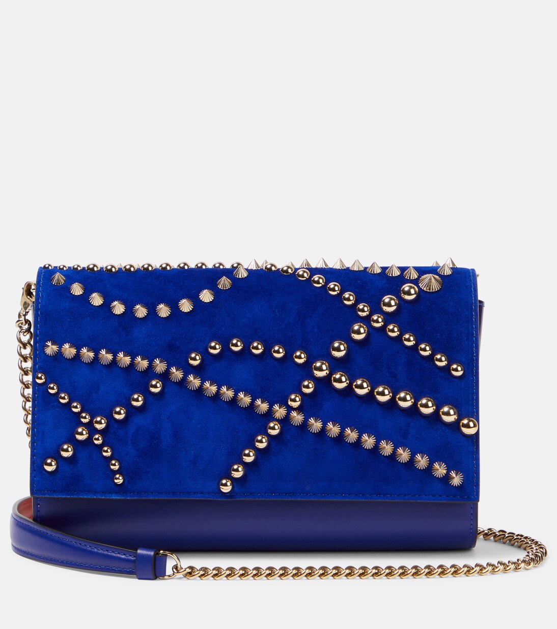Pochette Paloma en cuir à ornements | Christian Louboutin